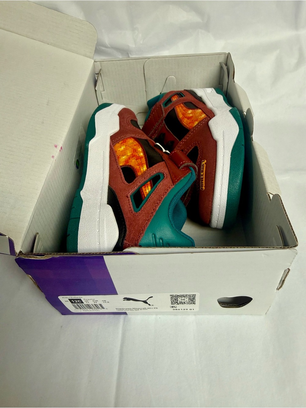 Puma Kids' Minecraft Sneakers - Picture 7 of 7